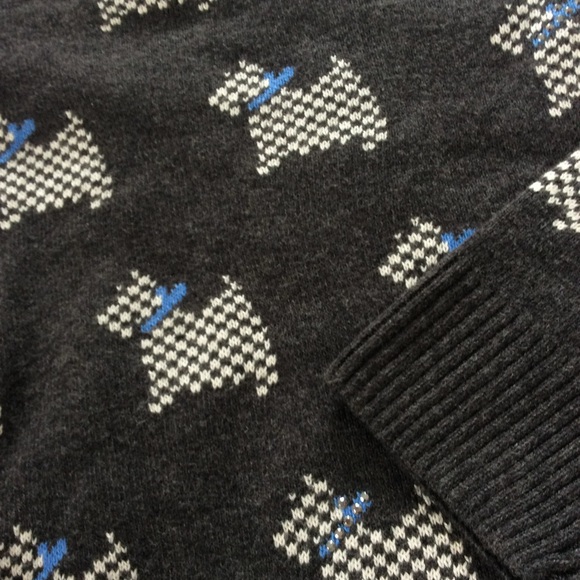 NWT Charter Club Scottie Studded Collar Sweater - Picture 6 of 7